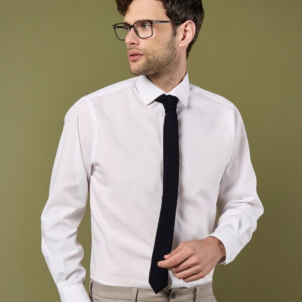 Tailored business shirt long-sleeved (tailored fit) Thumbnail