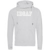 Cross neck hoodie Thumbnail
