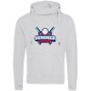 Cross neck hoodie Thumbnail