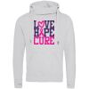 Cross neck hoodie Thumbnail