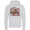 Cross neck hoodie Thumbnail