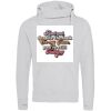 Cross neck hoodie Thumbnail