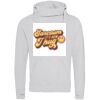 Cross neck hoodie Thumbnail