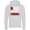 Cross neck hoodie Thumbnail
