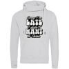 Cross neck hoodie Thumbnail
