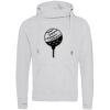 Cross neck hoodie Thumbnail