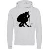 Cross neck hoodie Thumbnail