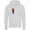 Cross neck hoodie Thumbnail