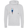 Cross neck hoodie Thumbnail