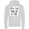 Cross neck hoodie Thumbnail