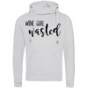 Cross neck hoodie Thumbnail