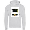 Cross neck hoodie Thumbnail