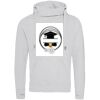Cross neck hoodie Thumbnail