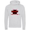 Cross neck hoodie Thumbnail