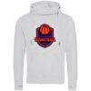Cross neck hoodie Thumbnail