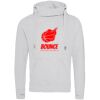 Cross neck hoodie Thumbnail