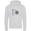 Cross neck hoodie Thumbnail