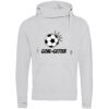 Cross neck hoodie Thumbnail