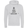 Cross neck hoodie Thumbnail